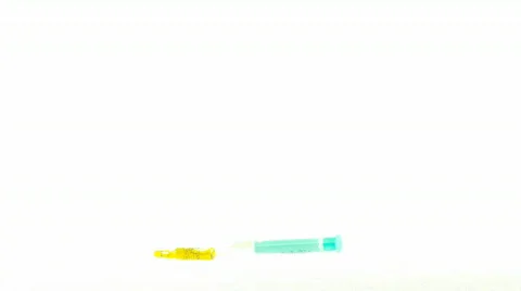 Preparing injection part I Stock Footage 176025