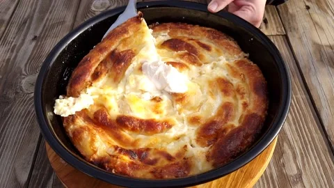 Preparing lunch on the mountain Stock Footage 228993185