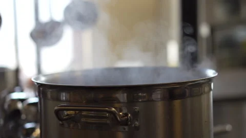 Preparing the meal in the restaurants kitchen Stock Footage 236994968