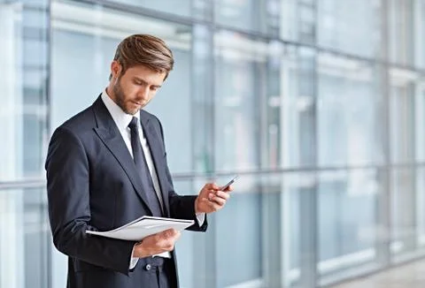 Preparing for the meeting Stock Photos