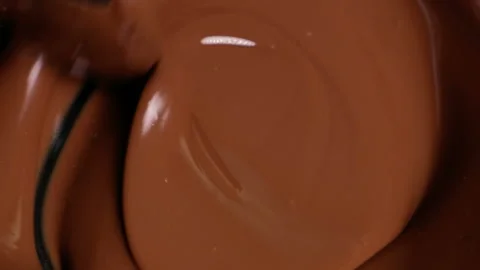 Preparing Melted Chocolate Stock Footage 88583681