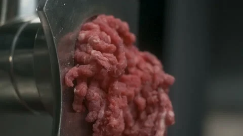 Preparing minced meat Stock Footage 170832517