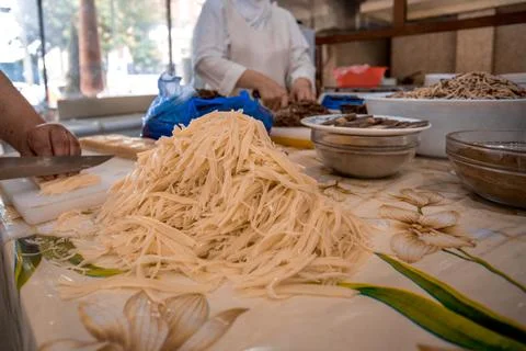 Preparing of Norin Stock-Fotos