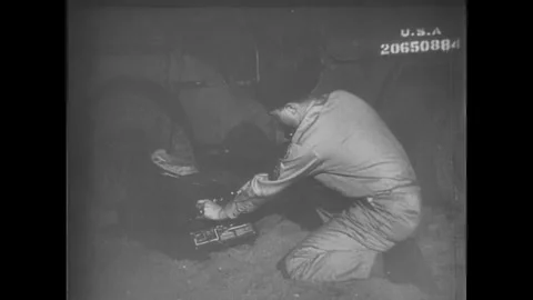 Preparing for a nuclear test. Trinity Stock-Footage 296069575