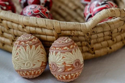 Preparing for Orthodox Easter in Ukraine Stock Photos
