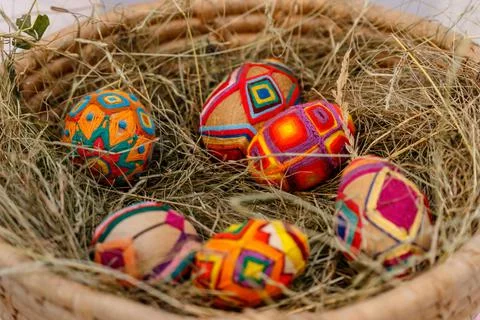 Preparing for Orthodox Easter in Ukraine Stock Photos
