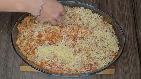 Preparing Pasta Stock Footage 170842800