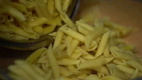 Preparing Penne Pasta Video stock 319949058
