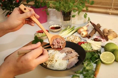 Preparing pho Stock Photos