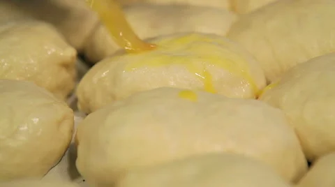 Preparing pies close-up Stock Footage 47564208