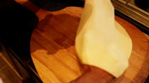 Preparing pizza with vegetables 스톡 동영상 23615296