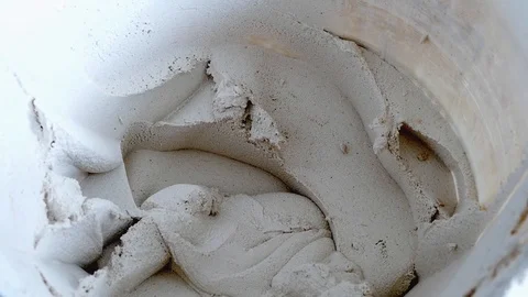 Preparing plaster for construction, 스톡 동영상 93685735