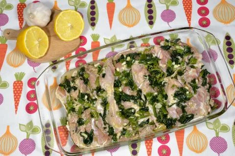 Preparing poultry Stock Photos