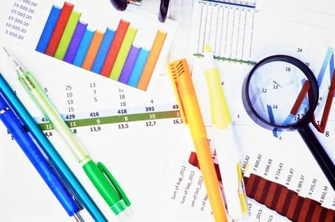 Preparing Report Stock Photos