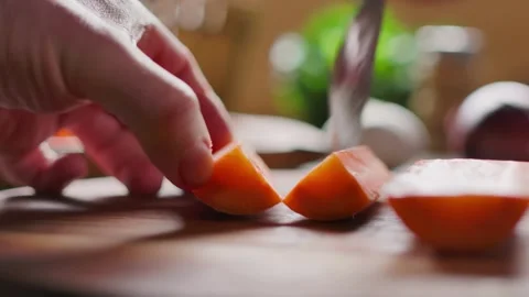 Preparing Roasted Vegetables Sunday Roast Stock Footage 334338376