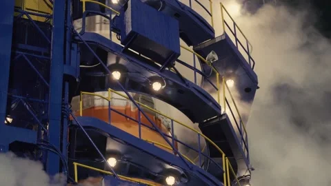 Preparing a rocket for launch into space. Stock Footage 148278864