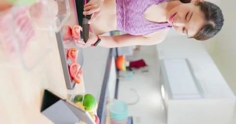 Preparing Salad for eating Stock Footage 156532003