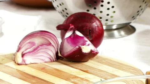 Preparing A Salad Video stock 52390238