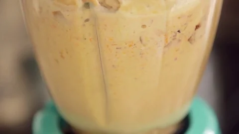 Preparing sauce in blender Stock Footage 77048949
