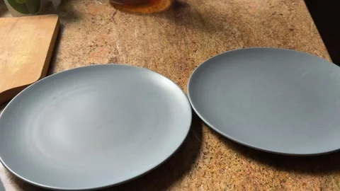 Preparing Scrambled Eggs with Bacon for Breakfast Stock-Footage 278169597