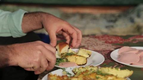 Preparing simple meal at home Stock Footage 306321914