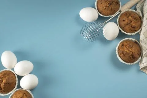Preparing Small Easter Bunt Cakes with Icing Stock Photos
