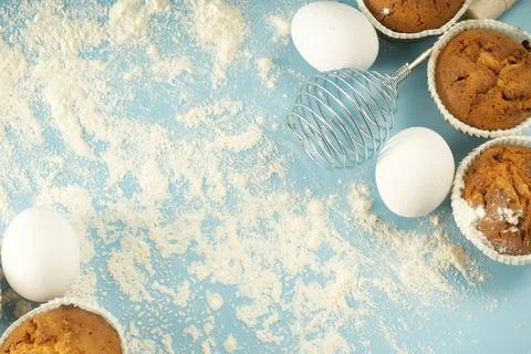 Preparing Small Easter Bunt Cakes with Icing Stock Photos