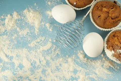 Preparing Small Easter Bunt Cakes with Icing Stock Photos