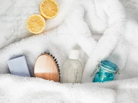Preparing for the Spa Treatment Stock Photos