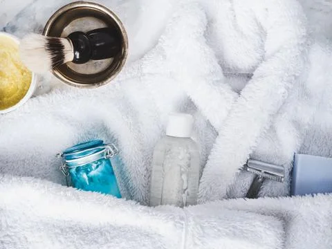 Preparing for the Spa Treatment Stock Photos
