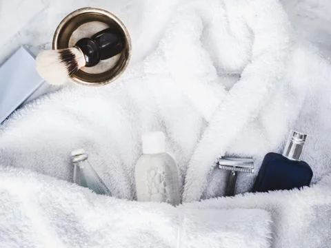 Preparing for the Spa Treatment Stock Photos