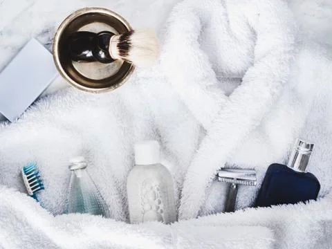 Preparing for the Spa Treatment Stock Photos
