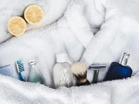 Preparing for the Spa Treatment Stock Photos