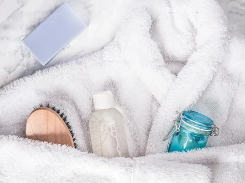 Preparing for the Spa Treatment Stock Photos
