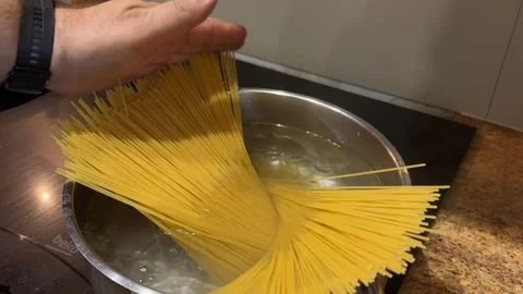 Preparing Spaghetti Pasta Video stock 278228320