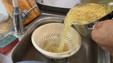 Preparing Spaghetti Pasta Video stock 278228338