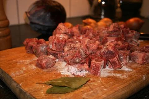 Preparing a stew Stock Photos