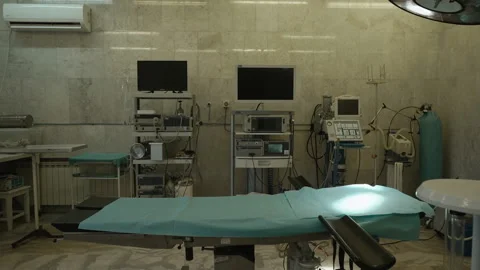 Preparing for Surgery: The Operating Room Stock Footage 141507593