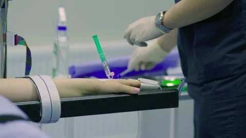 Preparing for surgery. Surgical instruments. Modern medical concept. Stock Footage 270461141