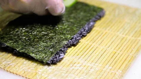 Preparing Sushi And Rolls Stock Footage 70563030