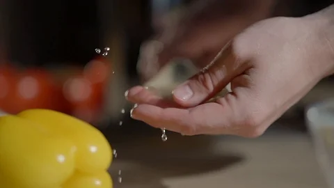 Preparing syringe for stuffing. Video stock 91854641