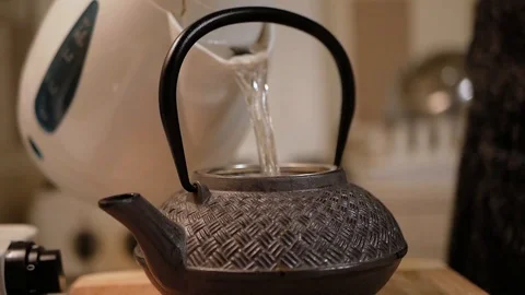 Preparing tea Stock Footage 117304924