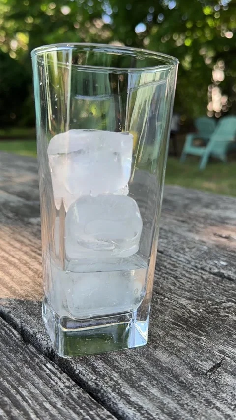 Preparing a tequila sunrise cocktail time lapse outdoors Stock Footage 339199670