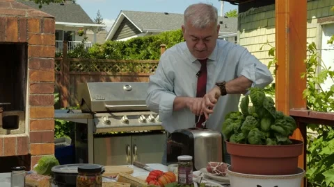 Preparing toast for aperitive (part three). Видео 155374109