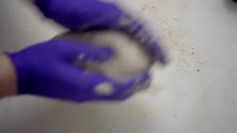 Preparing tortilla dough Stock-Footage 307340083