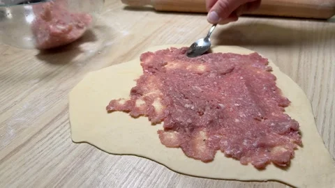Preparing Traditional Dish Stock Footage 313656383