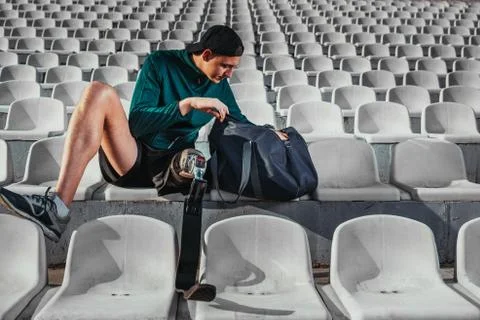 Preparing for training Stock Photos