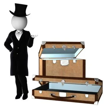 Preparing for travel Stock Illustration