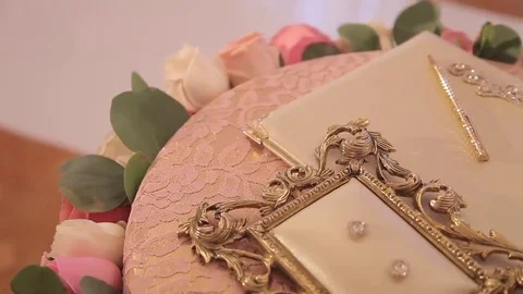 Preparing wedding Ceremony Stock Footage 69261996