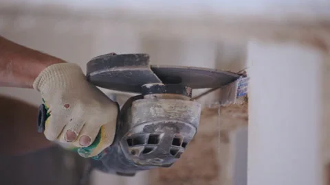 Preparing the window opening for the installation of the window. Stock Footage 90829811